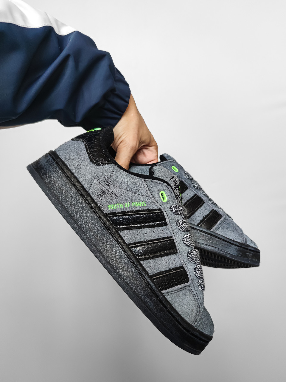 Adidas Campus  00S х Youth Of Paris Grey 38