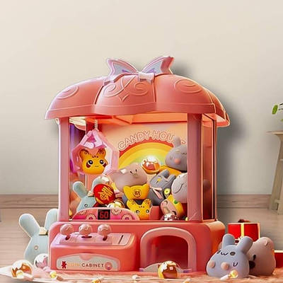 Інтерактивний розважальний гральний автомат для дитини музична іграшка хапайка електронне табло жетони