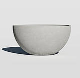 Бетонні вазони "Верона" кашпо для квітів, кущів та дерев, для вулиці, саду, дачі та тераси, фото 2