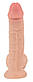 Фалоімітатор з ефектом рухомої шкіри Nature Skin Dildo With Movable Skin, 18,7х4 см., фото 6