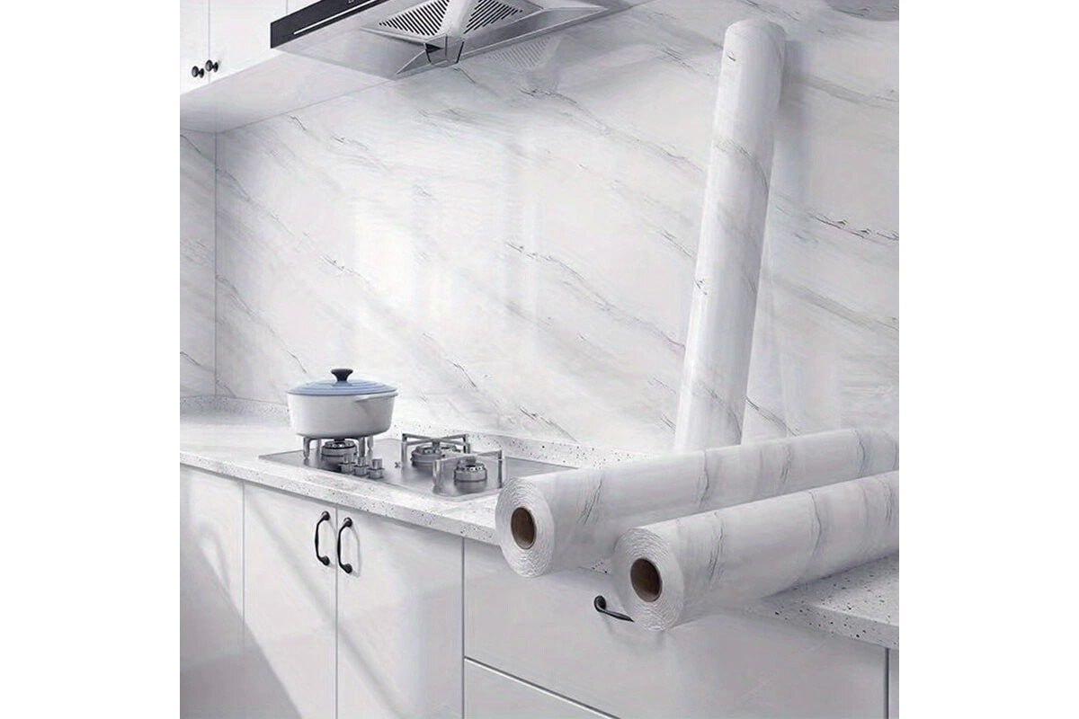 Самоклеюча плівка під мармур на стіну та меблі 60см х 5м