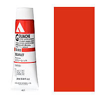 Акрилова гуаш Holbein Scarlet D003, 20мл