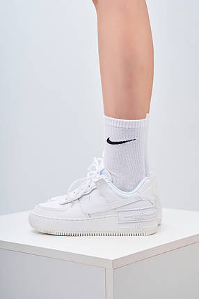 Nike Air Force 1 Shadow White, фото 1