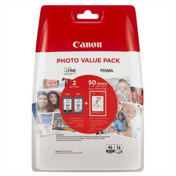 Набір оригінальних картриджів Canon PG-46/CL-56, фото 3