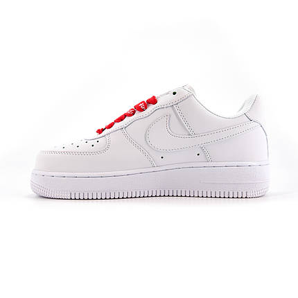 Nike Air Force 1 x Supreme White 38, фото 2
