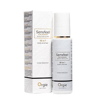 Лосьйон із феромонами для тіла та волосся Orgie — Sensfeel Seduction Elixir 10 in 1 for Woman (100 мл)