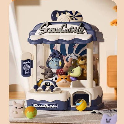 Ігровий дитячий автомат хапайка розважальна музична іграшка для хлопчика дівчинки з підсвічуванням жетони