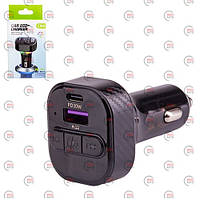 FM модулятор C50 USB/MP3/12-24В/USB Type C заряджання 3,1А PD 30W/Bluetooth