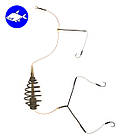 Монтаж «Відвод з коромислом та конусом» (Годівниця 20, 30, 40, 50, 60, 70, 80 г)