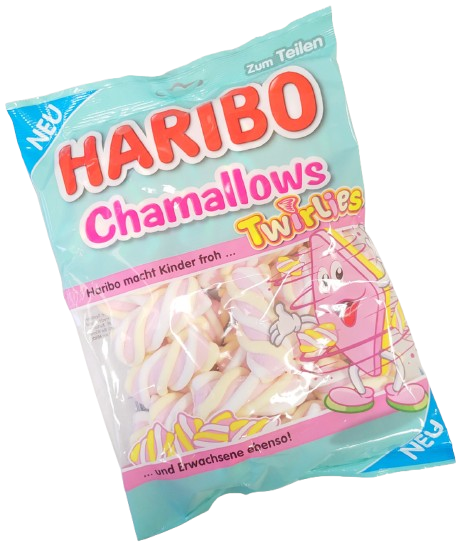 Маршмеллоу Haribo Chamallows Twirlies 200г, фото 1