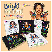 Набір для творчості "Яскрава мить" біле полотно АриКрафт