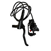 Гальмо гідравл. дискове MT200 заднє з адаптером (права ручка BL-MT200, каліпер, гідроліния 1400мм)