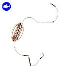 Рибальська снасть монтаж «Один гачок» (Годівниця «Кавун» 20, 25, 30, 35, 40, 45, 50 г)