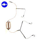 Рибальська снасть монтаж «Відведення з коромислом» (Годівниця «Кавун» 20, 25, 30, 35, 40, 45, 50 г)