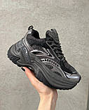 Масивні жіночі кросівки в трендовому кольорі графіт, фото 8