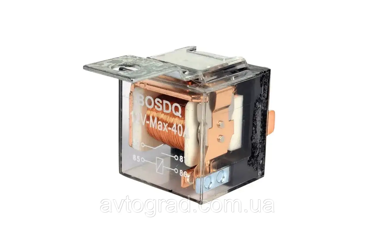 Реле 4- контактне 40А 12V Ваз, Газ, ЗАЗ (Універсальне) NPS, фото 1
