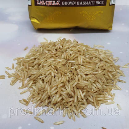 Рис Басматі коричневий "Lal Quilla" 1 кг, Індія, фото 2
