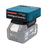 Інвертор адаптер модуль 220v + 3 USB до акумулятора Makita, Revolt, Pro-CRAFT, Profi-Tec та ін., фото 6