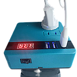 Інвертор адаптер модуль 220v + 3 USB до акумулятора Makita, Revolt, Pro-CRAFT, Profi-Tec та ін., фото 9