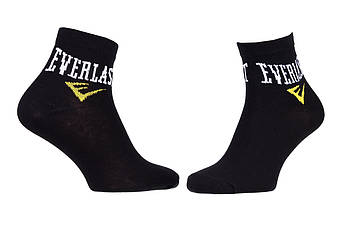 Шкарпетки Everlast QUARTER SOCKS 3 PAIR чорний Уні 35-40