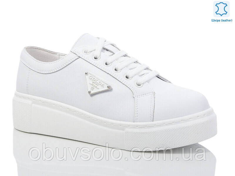 Кросівки шкіряні жіночі SWIN, фото 1