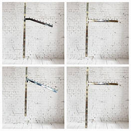 Вішало для одягу з кріпленням у рейку