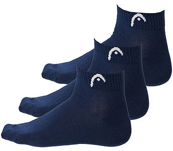 Шкарпетки Head ALL SPORTS TRAINING QUARTER 3P темно-синій Чол 39-42