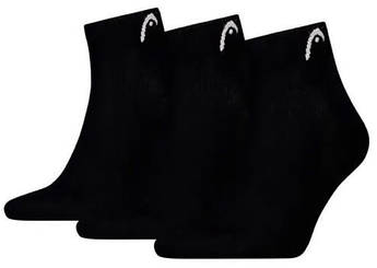 Шкарпетки Head ALL SPORTS TRAINING QUARTER 3P чорний Чол 39-42