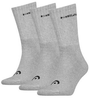 Шкарпетки Head ELEMENTS ALL SPORTS CREW 3P сірий Чол 39-42