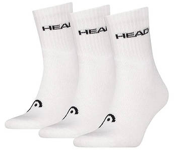 Шкарпетки Head ELEMENTS ALL SPORTS SHORT CREW 3P білий Чол 43-46