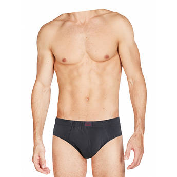 Труси сліп Kappa Slip Uomo Elastico Ric. c/etichetta Logo антрацит Чол XXL