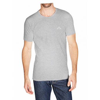 Футболка Kappa T-shirt Mezza Manica Girocollo сірий Чол XXL