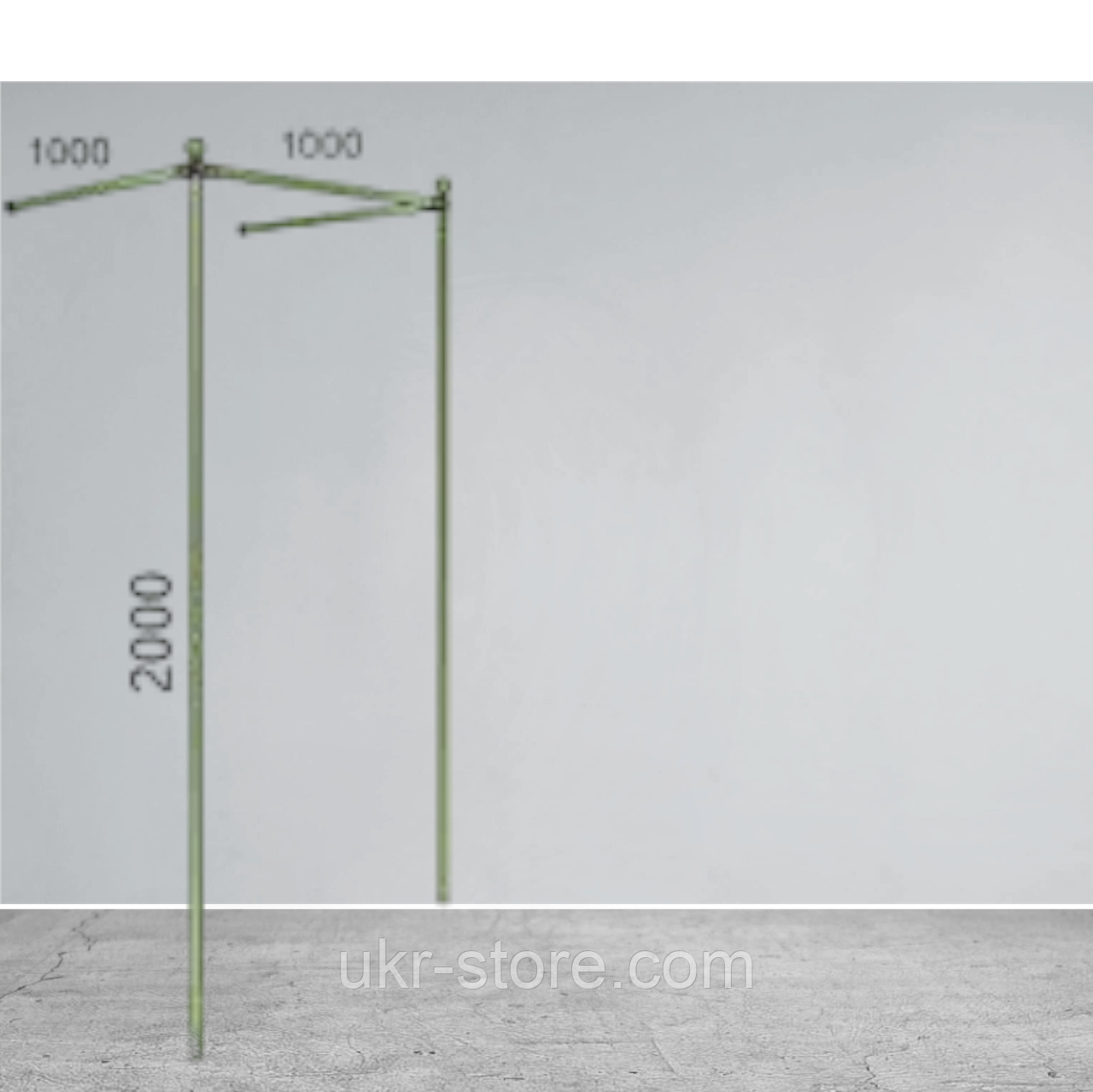 Приміркова для магазину одягу з кріпленням на стіну, фото 1