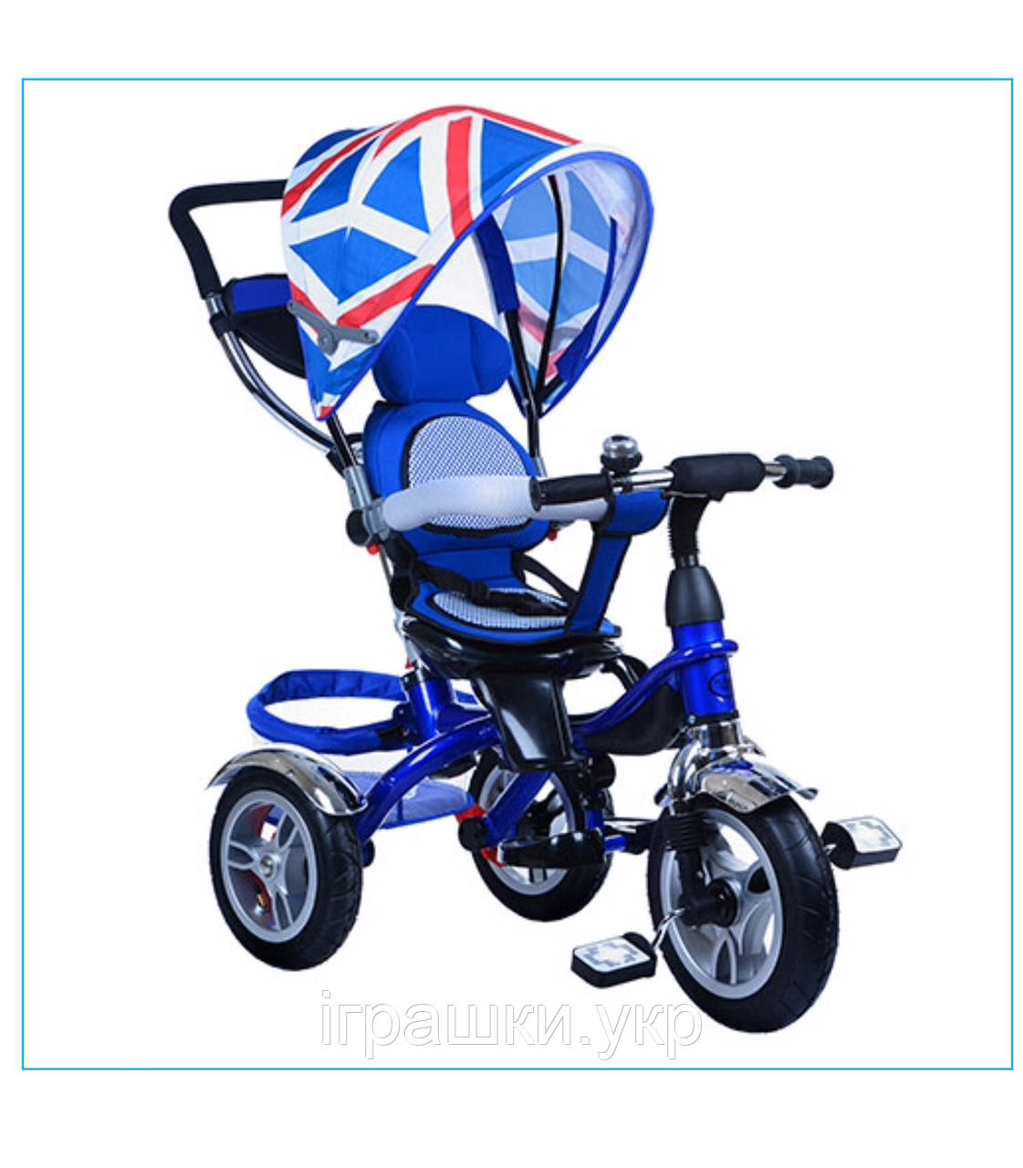 Трехколёсный детский велосипед Turbo Trike 3114-1A