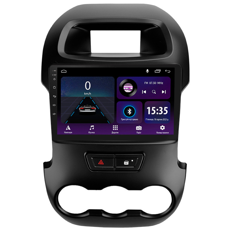 Штатна магнітола SIGMA E9232 ANDROID 10 2+32 Gb Ford Ranger (F2) 2011-2016 9"