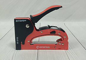 Степлер будівельний під скобу 11.3*0.70*4-14 мм INTERTOOL RT-0103 Luxprice