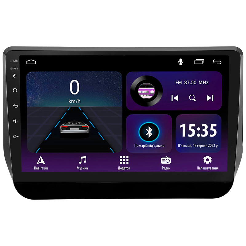Штатна магнітола SIGMA E9232 ANDROID 10 2+32 Gb Hyundai H1 2 Grand Starex TQ 2017-2022 9"