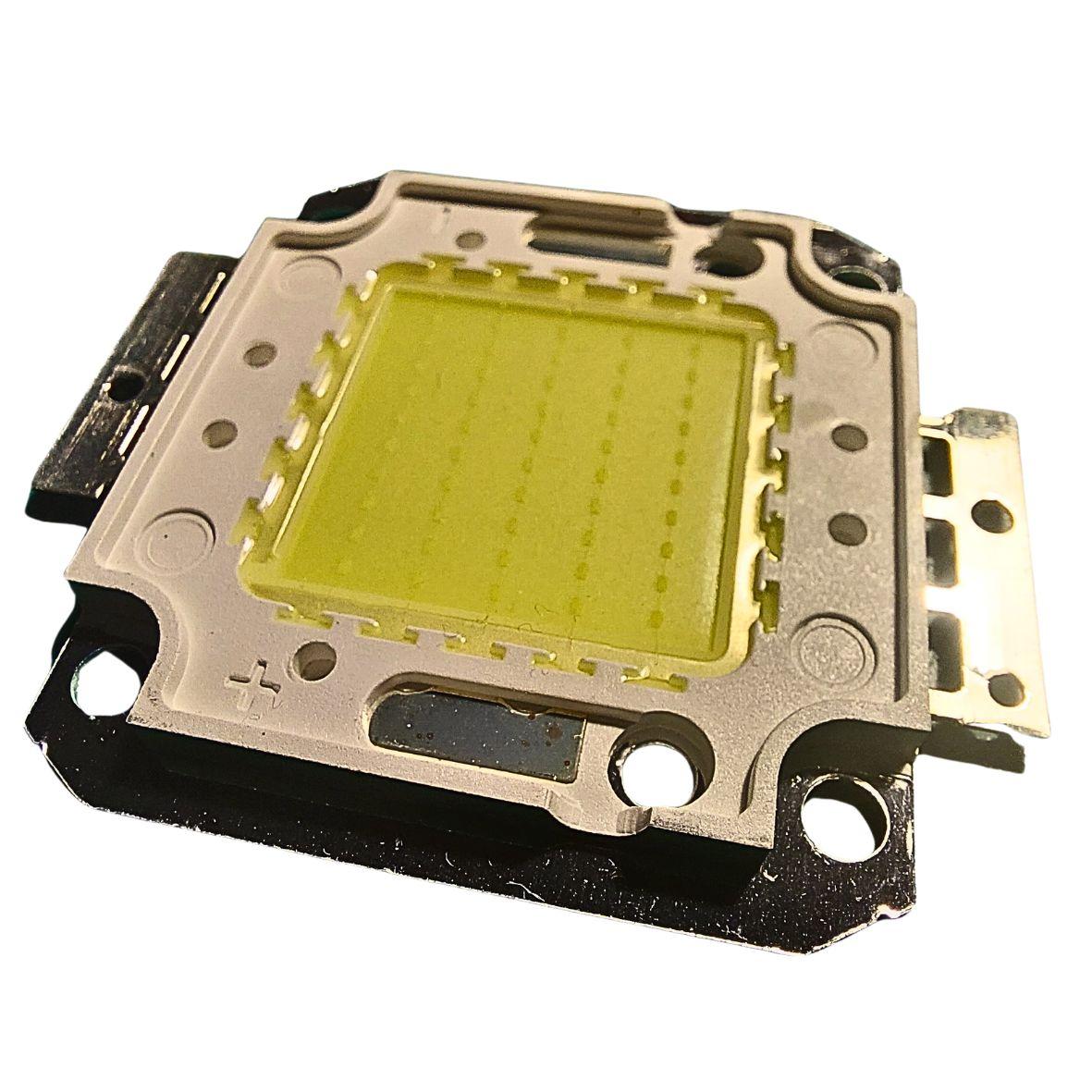 Cвітлодіод COB led 50 W 30-36v білий холодний 6000 K, фото 1