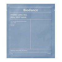 Гідрогелева маска з керамідами та пантенолом Biodance - Hydro Cera-Nol Real Deep Sheet Mask 34 г