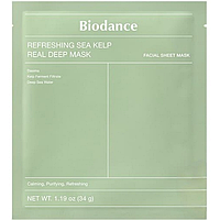 Гідрогелева маска з морської водорості Biodance - Refreshing Sea Kelp Real Deep Mask 34 г