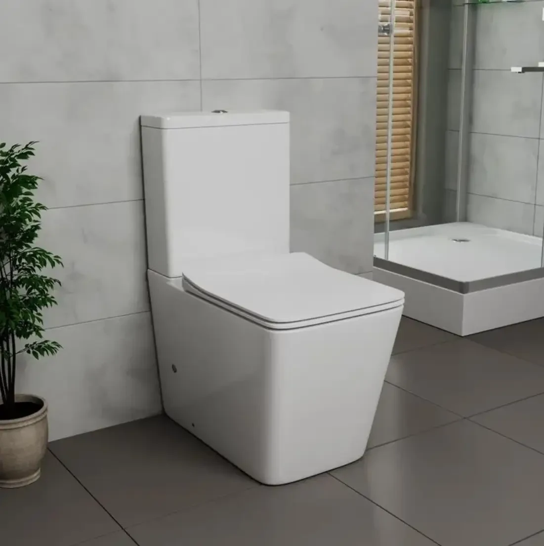 Унітаз Veron 63*38*82 білий