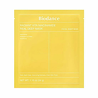 Гідрогелева маска з ніацинамідом Biodance - Radiant Vita Niacinamide Real Deep Mask 34 г