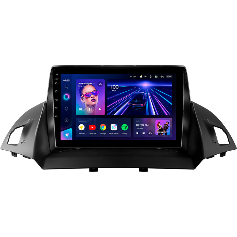 Штатна магнітола Teyes CC3 4+32 Gb Ford Kuga 2 Escape 3 2012 — 2019 (A) 9"