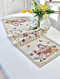 Великодня гобеленова доріжка ранер на стіл Limaso  37x100 см., фото 4