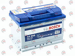 Акумулятор BOSCH 74Аг 680А S4 (L3) (0 правий + (680А) (2 роки гарантії)
