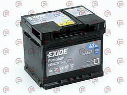 Акумулятор EXIDE 47Аг 450А Premium (L1) (0) Євро правий +