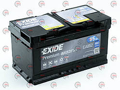 Акумулятор EXIDE 85Аг 800А Premium (L4) (0) Євро правий + низкий