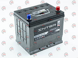 Акумулятор INTER 60Аг 540A Asia Premium (D23) (0) Євро правий +