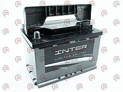 Акумулятор INTER 74Аг 720A limited edition (L3) (0) Євро правий +