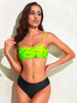 Купальник раздельный Z.Five 86244 салат (В НАЛИЧИИ ТОЛЬКО 42 44 46 48 50 УКР р-ры), фото 2